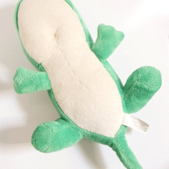 The Petting Zoo Alligator Crocodile Plush 12" Long Stuffed Animal Big Eyes - Picture 5 of 8